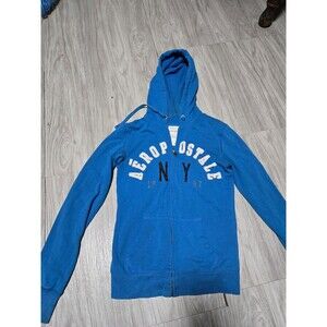 Blue Y2k Aeropostale Hoodie